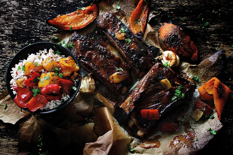 Pork ribs roasted with maple syrup - Vegeta