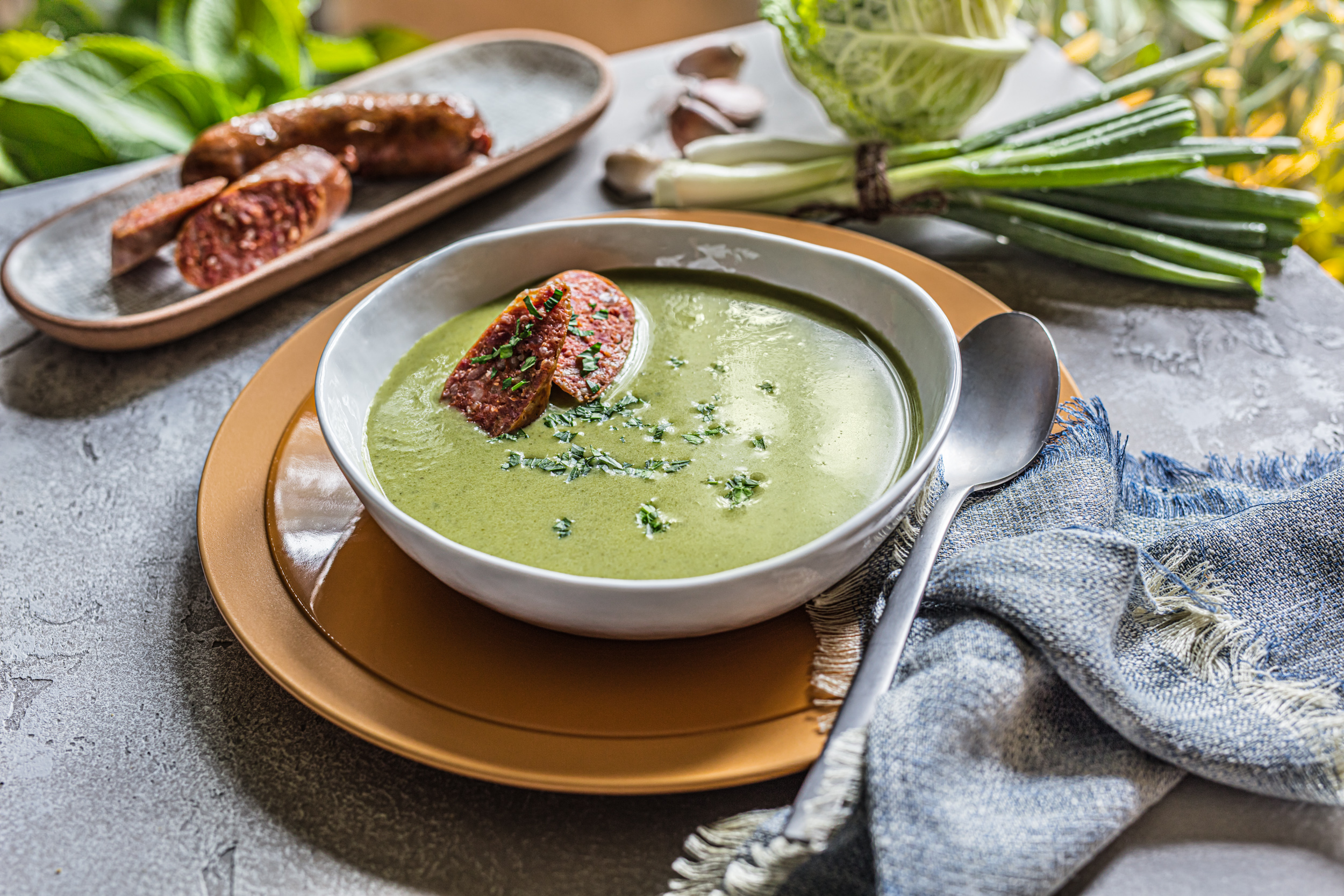Grüne Suppe – Caldo Verde - Vegeta